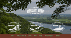 Desktop Screenshot of exploremississippibluffs.com